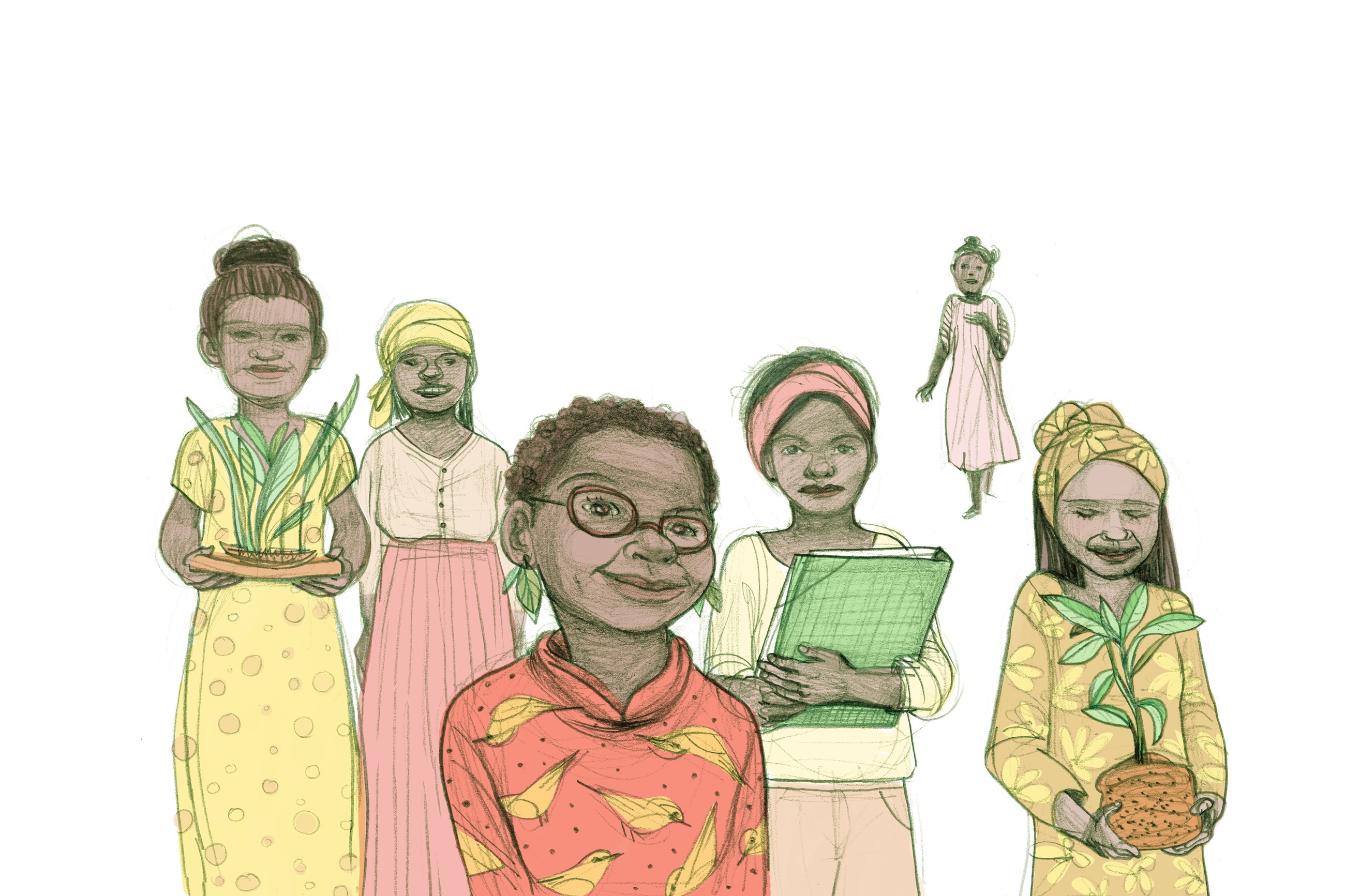 An Eco Heroes illustration by Noemí Villamuza